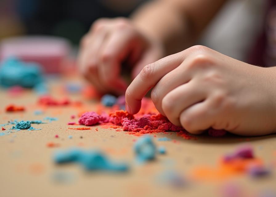 Çocuklar için uygulamalı sanat öğrenme deneyimi