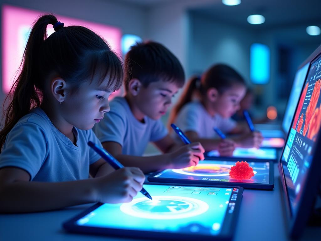 Dijital sanat ve 3D tasarım çocuklar için teknoloji